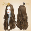 Bonna-DWY Mono Lace Front Free Part Long Wavy Brown Synthetic Wig
