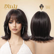Suki-DWY 12-Inch Glueless MiraScalp Synthetic Wig