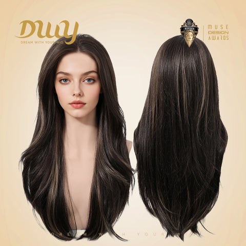DWY Mireille - New Arrival 24 Inch Lace Front Glueless Synthetic Wig