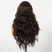 Eireen-DWYLong Brown Curly Glueless Synthetic Wig
