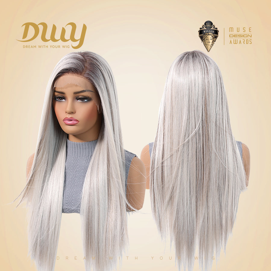 Abigail-DWY Silky Striaight Natural Hairline Librea Lace Front Wig