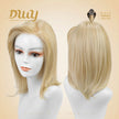 [CLEARANCE SALE]Madeline-DWY Mono Lace Front Free Part Shoulder-Length Silky Straight Glueless Synthetic Wig for Women 12 Inches