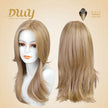 Rebekah C-DWY Mono Lace Front Free Part Long Straight  Blonde Glueless Synthetic Wig