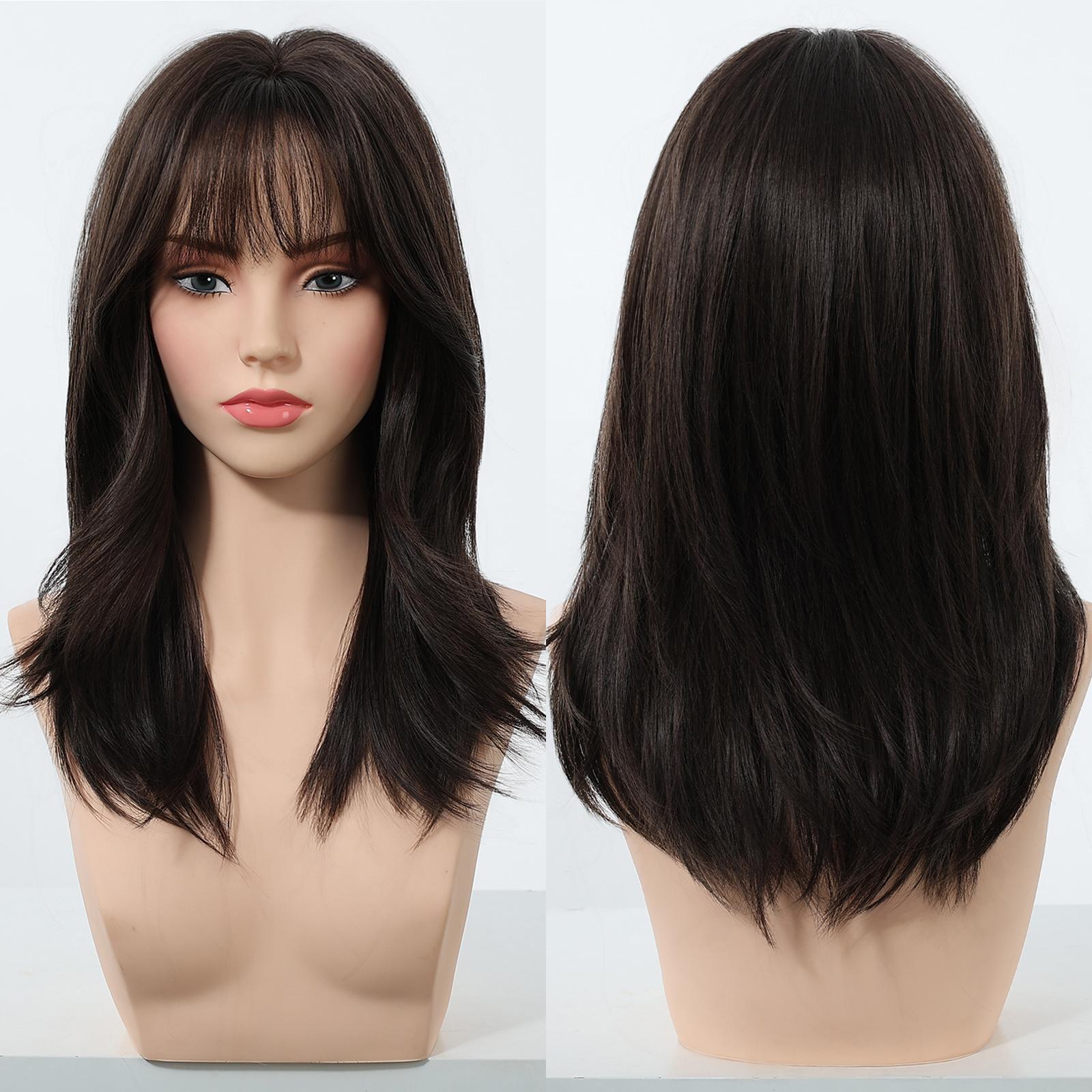 Tegan-DWY 18-Inch MiraScalp Mid-Length Wavy Wig