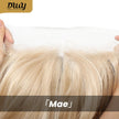 Mae-DWY 28-Inch Wavy Glueless Lace Front Wig for Women