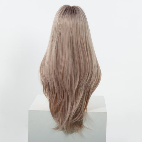 【New in】Orlaith -DWY 26-Inch Layered Straight Blonde Synthetic Wig