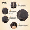 Elaine-DWY Lace Front Long Natural Black Middle Part Glueless Synthetic Wig