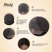 Tilly - DWY 13x6 Filter Lace Front Free Part Medium-Length Wavy Brown Black Wig with Dark Roots