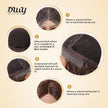 Becky-DWY Lace Front Middle Part Long-Length Curly Chesnut Brown Glueless Synthetic Wig