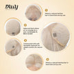 Kaitlyn-DWY 13*4 Free Parting Hand -Tied Top Middle Length  Glueless Synthetic Wig