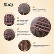 Soraya-DWY Libera Free Part Mid-Length Natural Straight Light Brown  Synthetic Wig