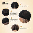 Rae-DWY T-Part Lace Front Shoulder Length Ombre Brown Bob Glueless Synthetic Wig