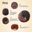 Una - DWY 13×4 Lace Front Free Part Long-Length Layer-cut Copper Glueless Synthetic Wig