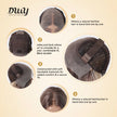 Natalie H -DWY 13x6 Lace Front Free Part Long Brown Ombre Glueless Synthetic Wig