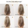 Thea-DWY NEW Step Go Lace Free Part Mid-Length Layered Mixed Blonde Highlighted Glueless Wig