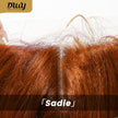 [Festival Limited] Sadie-DWY Ginger Copper Long Wave with Face Layers Glueless Synthetic Wig for Women 26 Inches