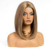 Chaya-DWY Lace Front Natural Jewish Wig Bob Straight Synthetic Wig 7 Shades 14 Inch