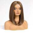 Chaya-DWY Lace Front Natural Jewish Wig Bob Straight Synthetic Wig 7 Shades 14 Inch