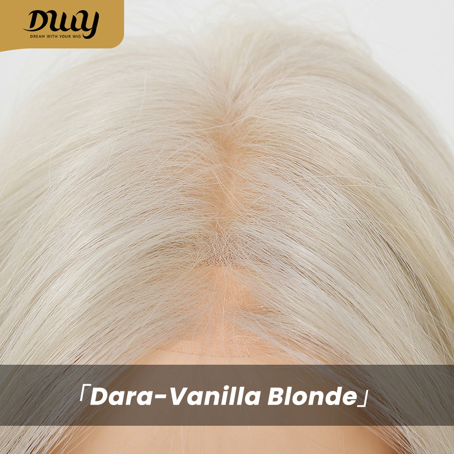 Dara C- NEW! DWY Mono Lace Front Free Part Long-Length Wavy Brown Glueless Synthetic Wig