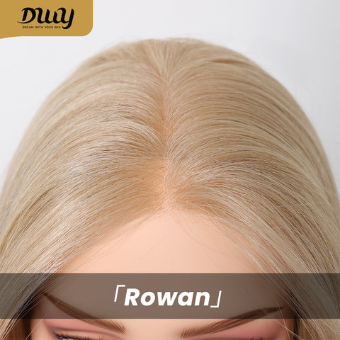 Rowan-DWY Mono Lace Front Free Part Long Straight Blonde Glueless Synthetic Wig