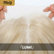 Lumi-DWY Lace Front 13×6 Platinum Blonde Wavy Free Part Synthetic Wig