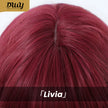 DWY 26-Inch Wine Red Curly Wig - Bold Burgundy Glam