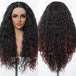 DWY Black and Red Curly Wig for Black Women – Bold and Beautiful