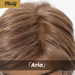 (Us Only)Aria-DWY Mono Lace Front Free Part Brown Short Pixie Synthetic Wig