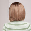 DWY wigs 8 Inch ombre light brown short straight wig DWY-wig003-1