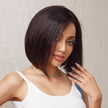 DWY wigs 8 Inch black brown short straight wig for women DWY