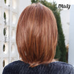 Emilia-DWY Mono Lace Front Free Part Reddish Short Synthetic Wig