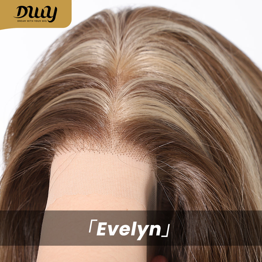 Evelyn-DWY 13×6  Libera  Free Part Long-Length Water Wave Glueless Synthetic Wig