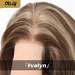 Evelyn-DWY 13×6  Libera  Free Part Long-Length Water Wave Glueless Synthetic Wig
