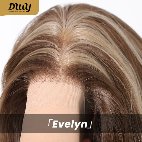 Evelyn-DWY 13×6  Libera  Free Part Long-Length Water Wave Glueless Synthetic Wig