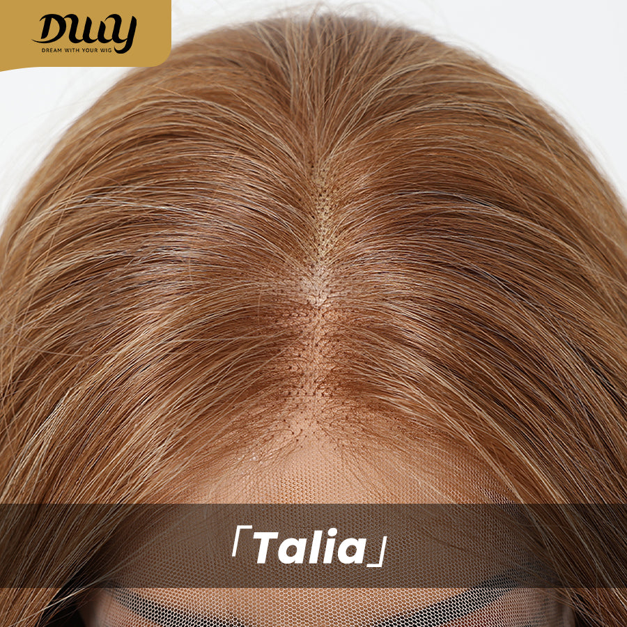 Talia C-DWY 13×6 Lace Front Free Part Long Straight Glueless Synthetic Wig