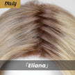 Eliana-DWY Mono Lace Front Free Part Short Rooted Blonde Synthetic Wig