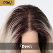 DWY Devi-DWY 13x6 Lace Front Free Part Mid-Length Straight Blonde Glueless Synthetic Wig