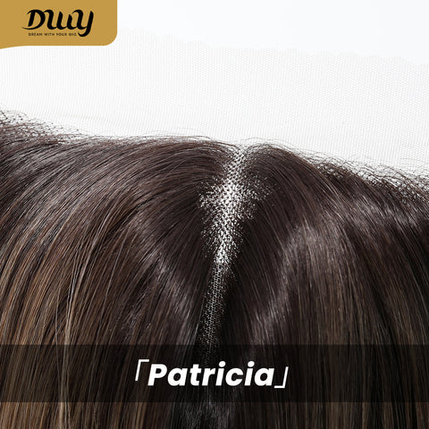 Patricia-DWY Lace Front T Part Long Brown Gradient Glueless Synthetic Wig