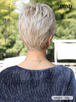 Bella-DWY Mono Lace Front Free Part Bleach Blonde Pixie Synthetic Wig