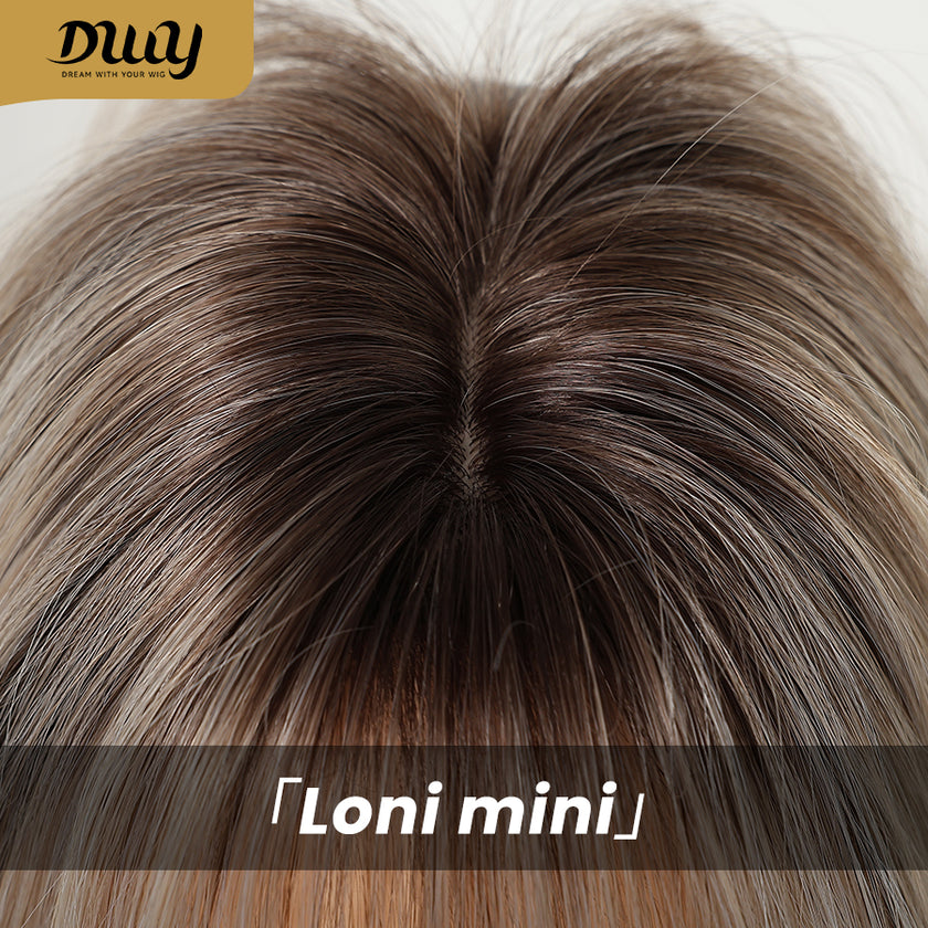 Restocked! Loni Mini C- NEW! DWY 16-Inch Short Wave Glueless Synthetic Wig