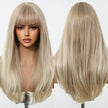 Jude-DWY Long Straight MiraScalp Sliky Glueless Synthetic Wig
