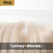 Lainey H-NEW COLOR DWY 13×4 Free Parting Hand -Tied Top Middle Length Light Brown with Highlights  Glueless Synthetic Wig