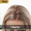 Liberty-DWY 13×6 Lace Front Free Part Long-Length Straight  Highlights Glueless Synthetic Wig
