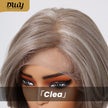 Clea-DWY 13x6 Lace Front 10 Inches Bob Blonde with Highlights Glueless Synthetic Wig