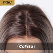 Calista C- DWY 13×6 Lace Front Free Part Long Blonde Gradient Straight Glueless Synthetic Wig