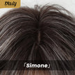 Simone -DWY Long-length Layer-cut Wave Ash Grey Gradient Glueless Synthetic Wig