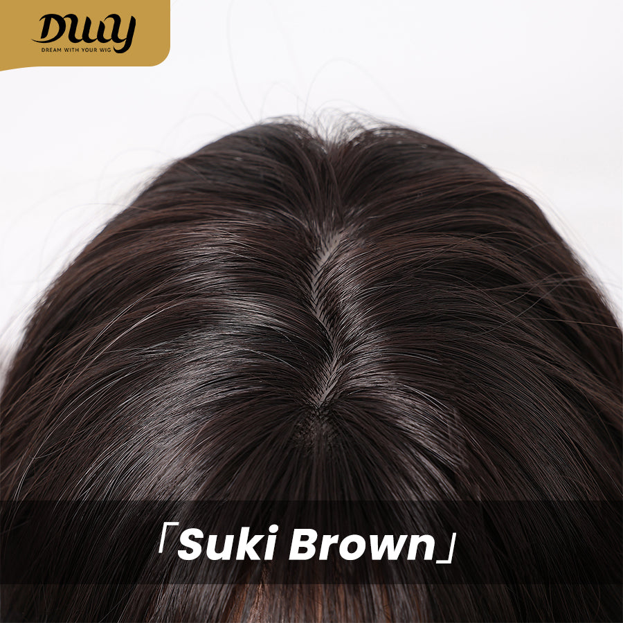 Suki-DWY 12-Inch Glueless MiraScalp Synthetic Wig