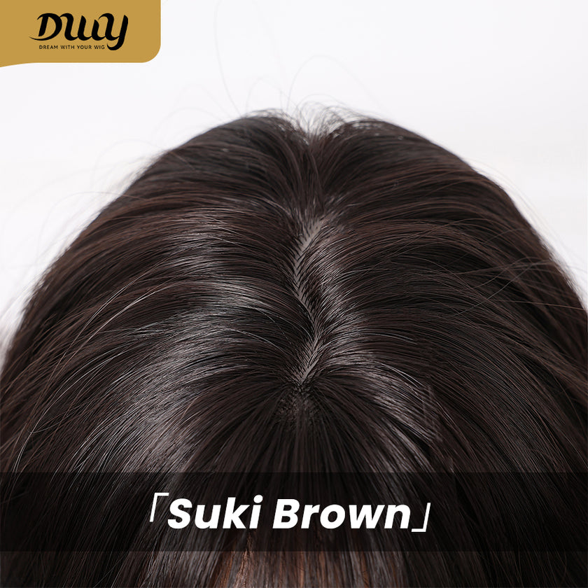 Suki-DWY 12-Inch Glueless MiraScalp Synthetic Wig