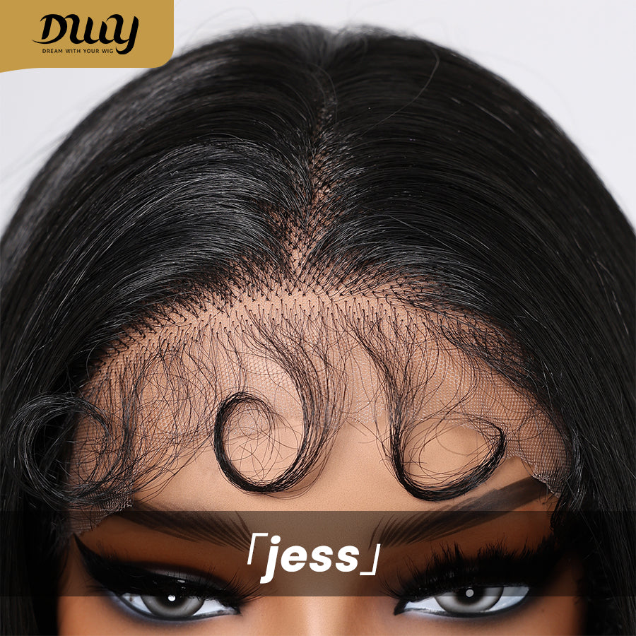 [CLEARANCE SALE] Jess C- DWY 13×6 Lace Front Free Part Long-Length Straight Layer-cut Blonde Highlighted Glueless Synthetic Wig for Women 30 Inches