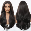 Alissa C-DWY Lace Front Long Natural Brown MINI LACE Part Glueless Synthetic Wig